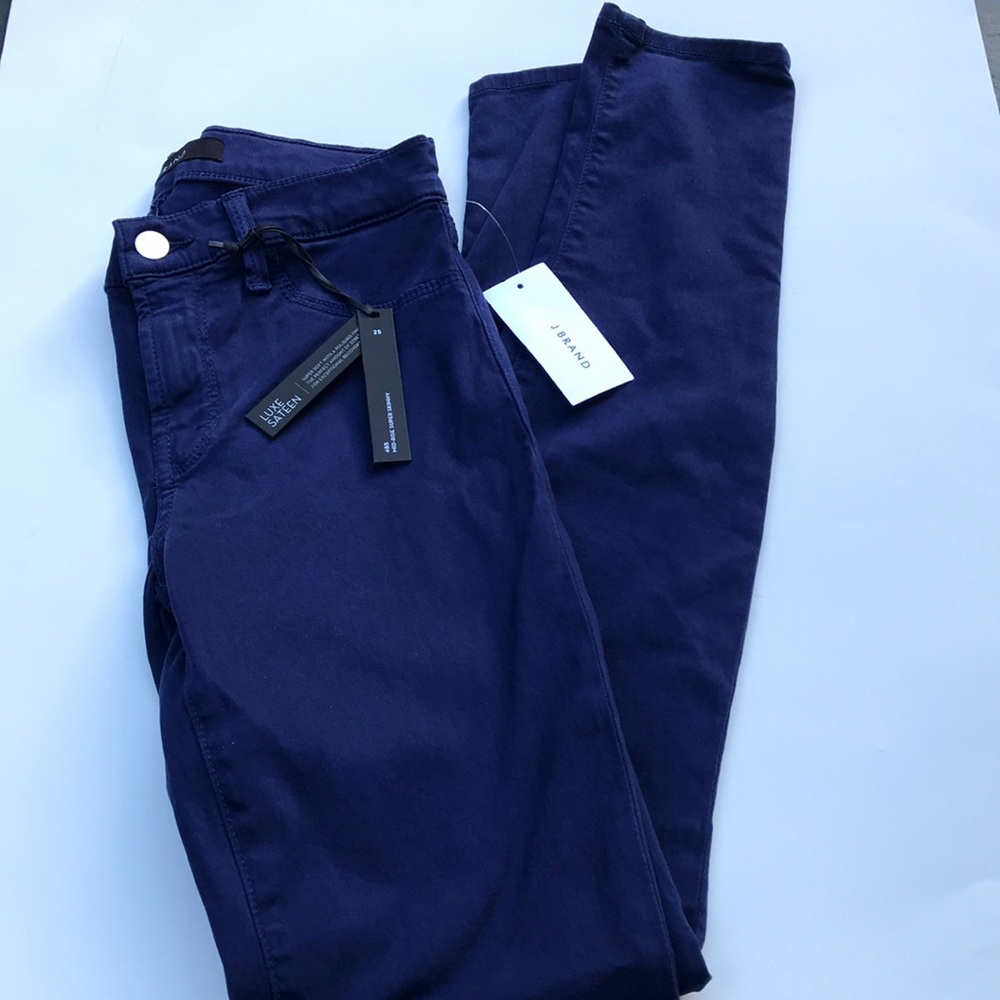 J Brand ECLIPSE mid rise super skinny jeans